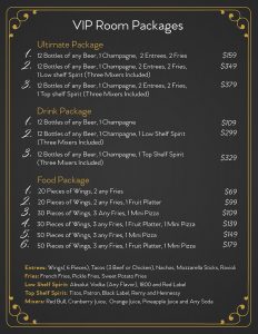 VIP Room Packages - W Karaoke