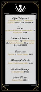 W Karaoke Menu - Page 1